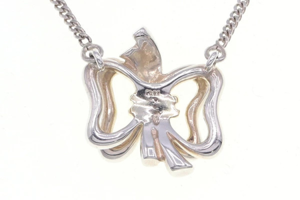 Tiffany Co Butterfly Necklace Pendant Accessory Rion Combination Black